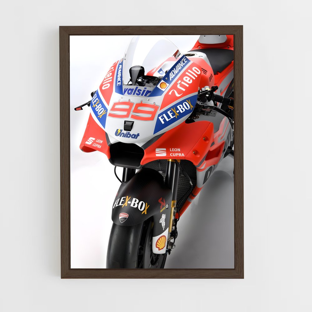 Poster magnifique Desmosedici gp – affiche Ducati (vue 5)